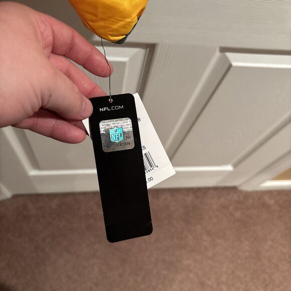 Men’s Medium Green Bay Packers Windbreaker V-neck NWT NFL Team Apparel G-III - Picture 7 of 10